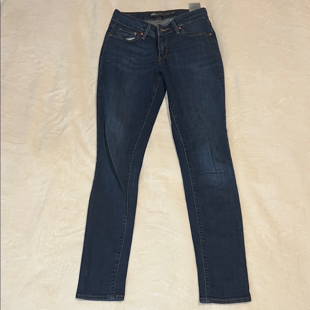 Levi's Deep Indigo Skinny Jeans